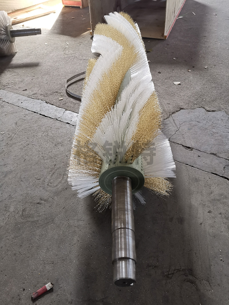 雅安尼龍鋼絲混合毛刷滾